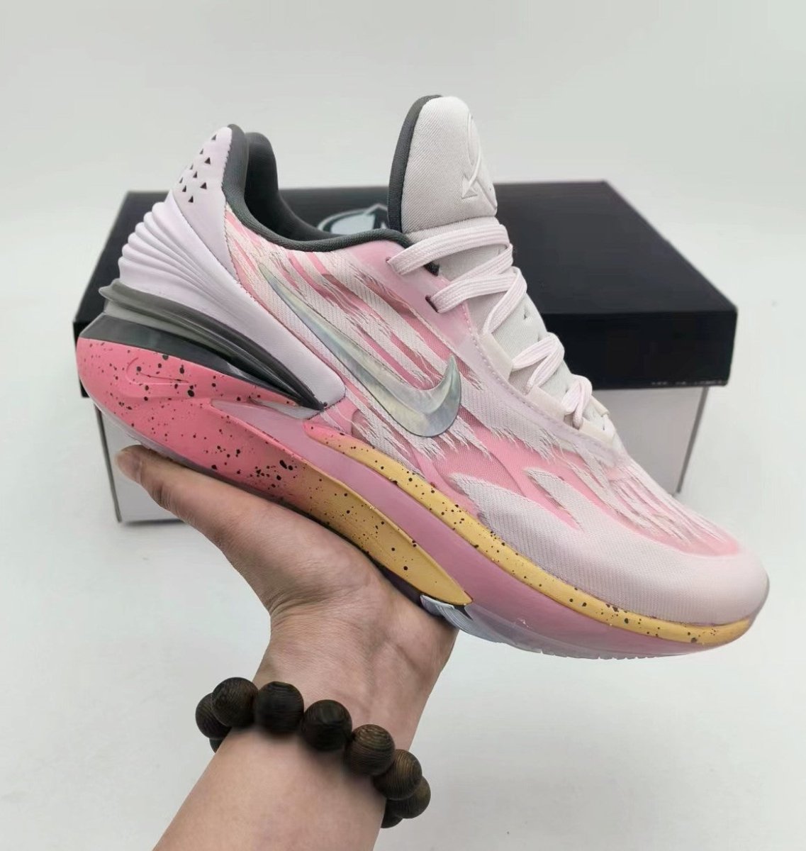 NIKE Zoom G.t. Cut 2 - Pearl Sneakers - Pink Unisex Streetwear Limited Edition