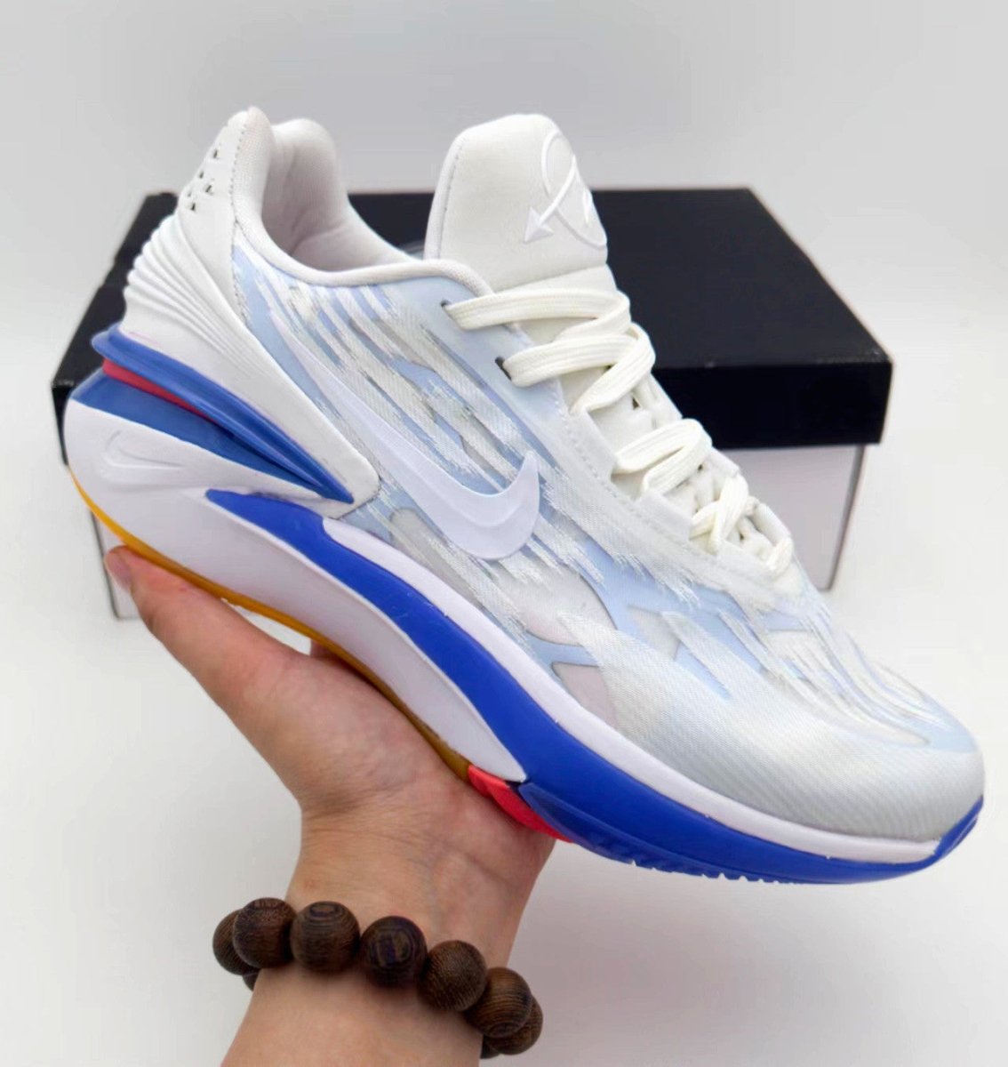 NIKE Zoom G.t. Cut 2 - Summit Blue - White Unisex Streetwear Limited Edition