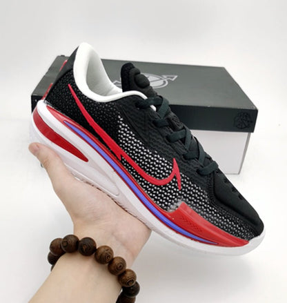NIKE Zoom G.t. Cut - Fusion Red Sneakers - Black Unisex Streetwear Limited Edition