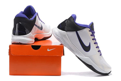 NIKE Zoom Kobe 5 - Inline Sneakers - Black Unisex Streetwear Limited Edition