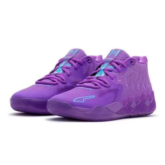 PUMA Lamelo Ball Mb.01 - Queen City - Black Unisex Streetwear Limited Edition - Introducing the PUMA LaMelo Ball MB.01 x Queen City, a basketball sneaker that celebrates the