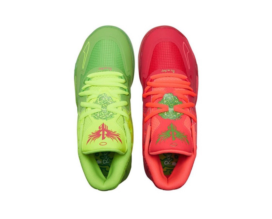 PUMA Lamelo Ball Mb.01 - Rick And Morty - Red Unisex Streetwear Limited Edition