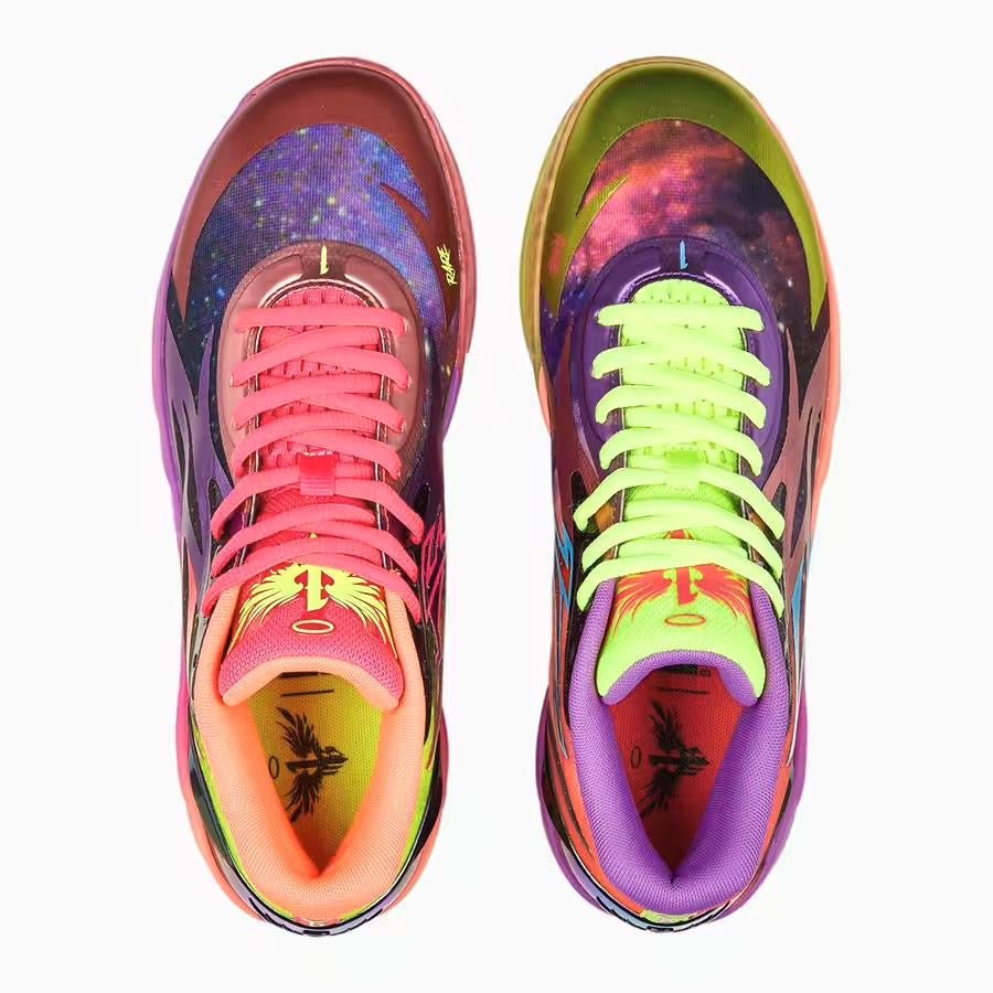 PUMA Lamelo Ball Mb.02 - Be You - Red Unisex Streetwear Limited Edition - Introducing the PUMA LaMelo Ball MB.02 x Be You, a basketball sneaker designed to empower