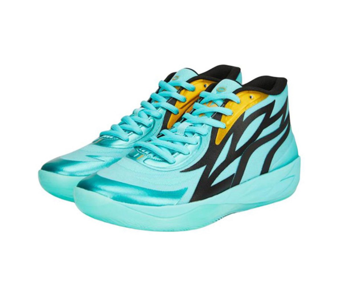 PUMA Lamelo Ball Mb.02 - Honeycomb - Black Unisex Streetwear Limited Edition