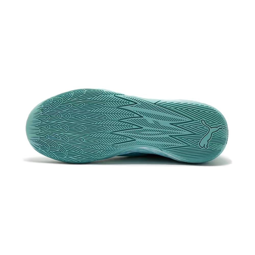 PUMA Lamelo Ball Mb.02 - Lunar New Year Jade - Red Unisex Streetwear Limited Edition - Introducing the PUMA LaMelo Ball MB.02 x Lunar New Year Jade, a basketball sneaker that