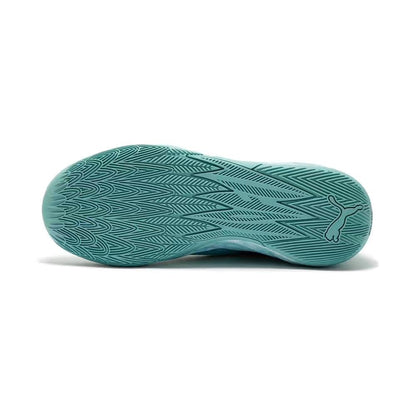 PUMA Lamelo Ball Mb.02 - Lunar New Year Jade - Red Unisex Streetwear Limited Edition - Introducing the PUMA LaMelo Ball MB.02 x Lunar New Year Jade, a basketball sneaker that