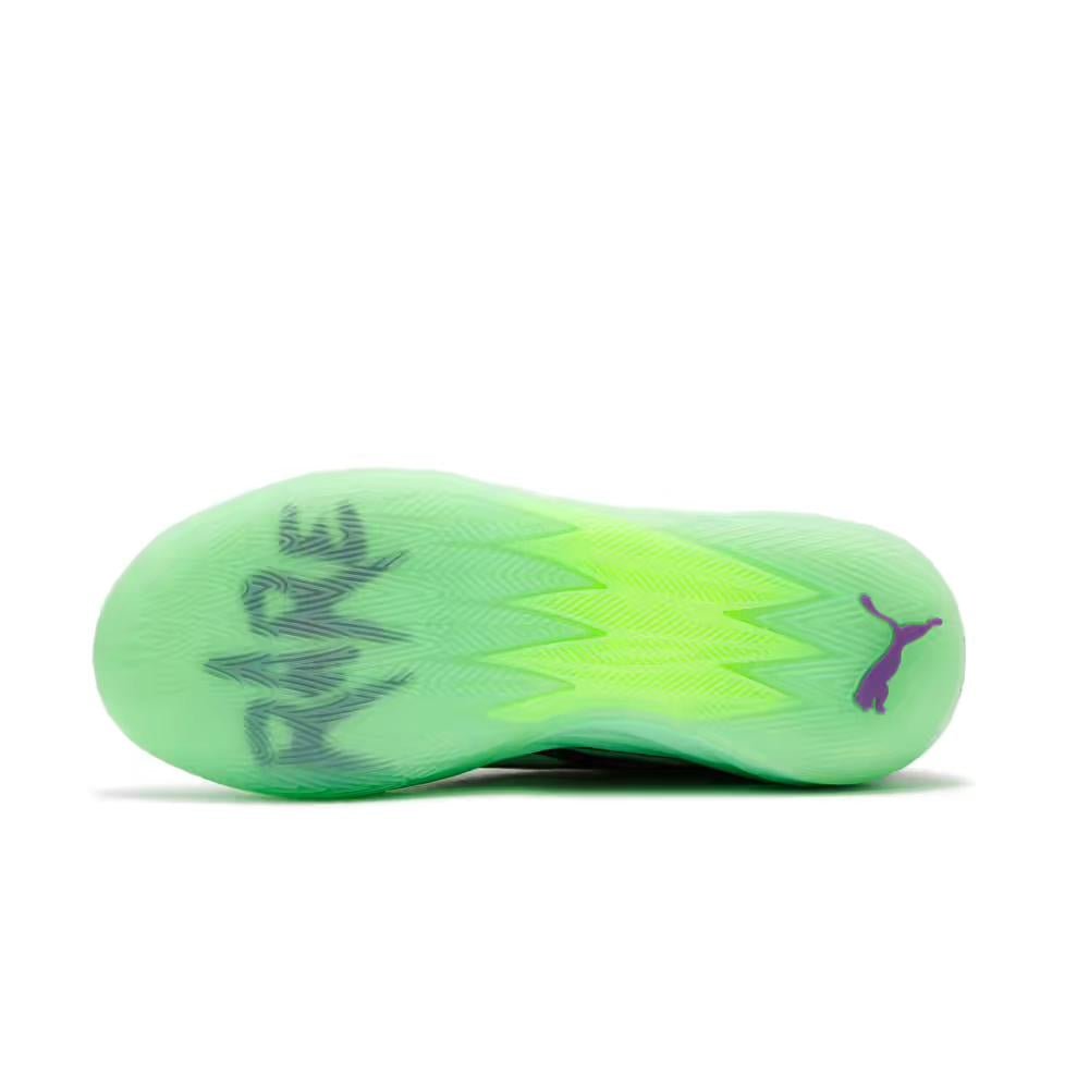 PUMA Lamelo Ball Mb.02 - Rick & Morty Adventures - Red Unisex Streetwear Limited Edition - Introducing the PUMA LaMelo Ball MB.02 x Rick &amp; Morty Adventures, a basketball sneaker that